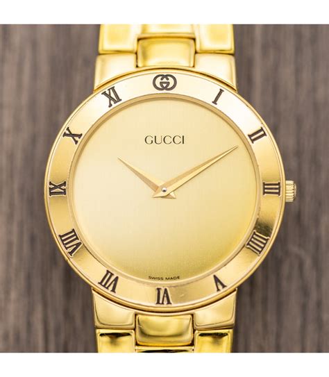 gucci watch vintage mens|stainless steel gucci watch men.